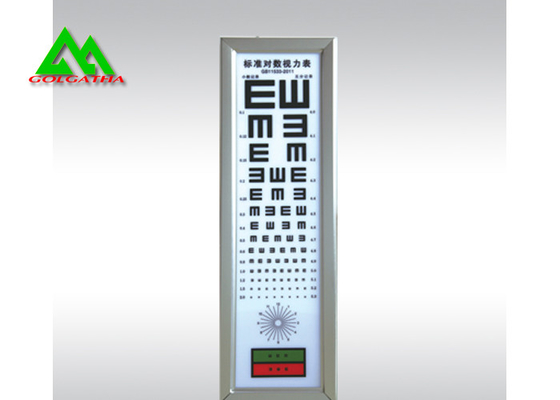 China Hospital Ophthalmic Equipment Eye Chart Light Box For For Enghtsight Testing supplier