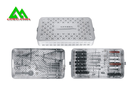 China Sterile Metal First Aid Medical Instrument Kit For Osteotomy Knee Surgery supplier