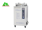 Vertical LED Digital Display Pressure Steam Sterilizer With Wheels Electric Heating supplier