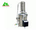 Stainless Steel Electrothermal Water Distiller For Hosipital / Lab Corrosion Resistance supplier