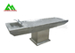 Medical Pathology Lab Equipment Stainless Steel Autopsy Table With Sink supplier